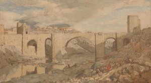 Bridge near Toledo by Marius Bauer