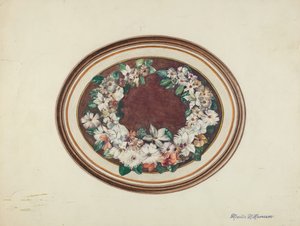 Feather Wreath, c. 1940