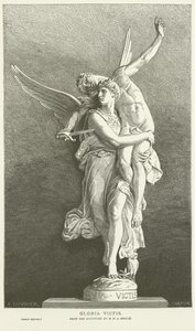 Gloria Victis by Marius Jean Antonin Mercie