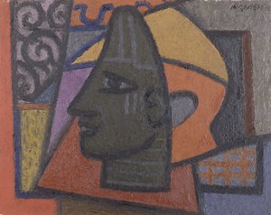 Design with Benin Head