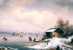 Winter Landscape, Ljubljana