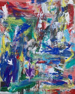 Vibrant Abstract Strokes by Marloes Aerts