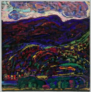 Kezar Lake, Autumn Evening, c.1910