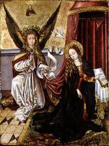 The Annunciation by Martin (follower of) Schongauer