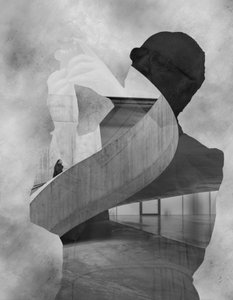 Concrete Spiral Gaze by Martin Agius