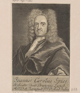Portrait of Johann Carl Spies