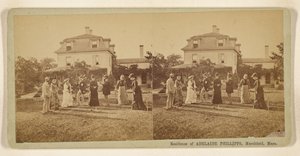 Residence of Adelaide Phillipps, Marshfield, Massachusetts