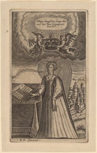 Queen Elizabeth by Martin Droeshout