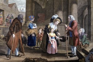 Humanity Lesson. Education of a Young Girl, c.1790