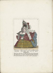 The French Dwarf Madame Palatinelle, ca. 1710