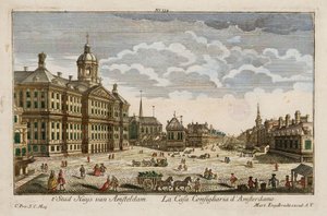 The City Hall of Amsterdam
