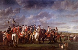 Emperor Joseph II of Austria at the Minkendorf Camp