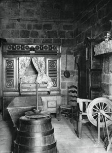 Interior, Dinan, Brittany, France, 1937 by Martin Hurlimann