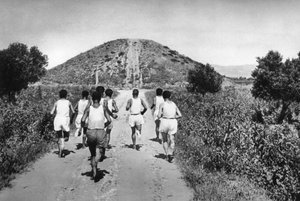The Tumulus of Marathon, Greece, 1937 by Martin Hurlimann