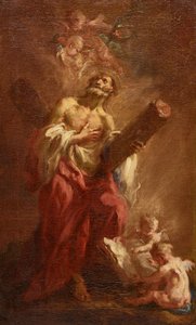 The Apostle Andrew by Martin Johann Schmidt