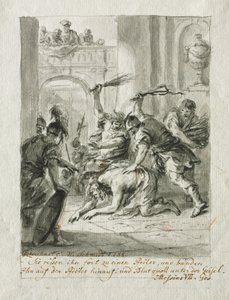 The Flagellation by Martin Johann Schmidt
