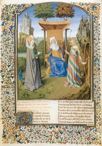 The Fight Between Virtue and Fortune, Poem by Martin Le Franc for Philippe Le Bon of Burgundy by Martin Le Franc