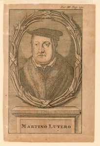 Portrait of Martin Luther (1483-1546) by Martin Luther