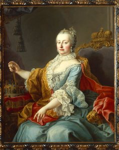 Portrait of Maria Theresa Hapsburg, Archduchess of Austria by Martin Meytens the Younger