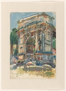 The Arch of Titus, Rome by Martin Monnickendam