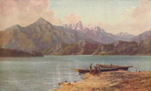 The Cascade Mountains, 1916 by Thomas Mower Martin