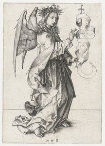 The Angel Gabriel by Martin Schongauer