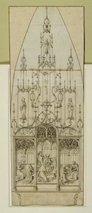 Drawing for an Altar by Martin Schongauer