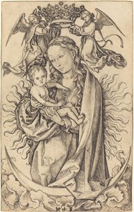 Madonna on the Crescent by Martin Schongauer
