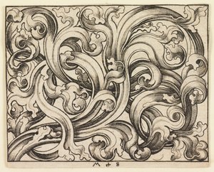 Horizontal Ornament on Light Background