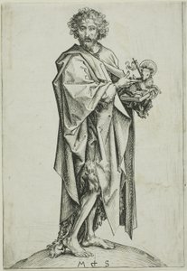 St. John the Baptist by Martin Schongauer
