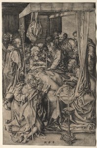 The Death of the Virgin by Martin Schongauer