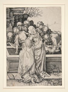 The Entombment by Martin Schongauer