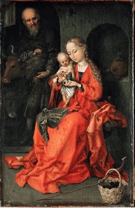 The Holy Family, c.1480 by Martin Schongauer