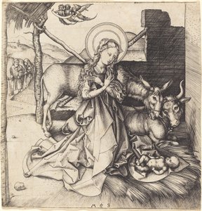 The Nativity by Martin Schongauer