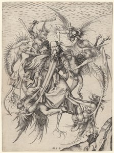 The Tribulations of Saint Anthony by Martin Schongauer