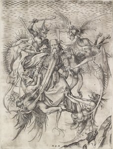 The Tribulations of St Anthony by Martin Schongauer