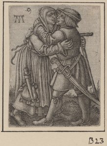 Embracing Couple