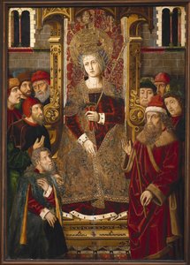 Saint Helena by Martin & Ximenez Miguel (fl.1466 1505) Bernat