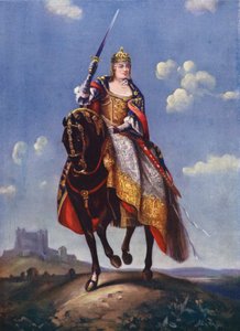 Maria Theresa on the Coronation Hill at Pressburg