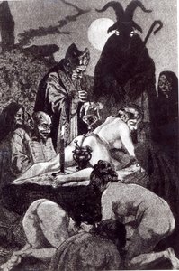 A Black Mass, 1911 by Martin van Maele