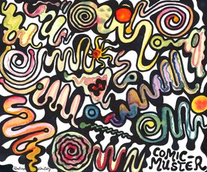 Comic Pattern by Martina Konitzky