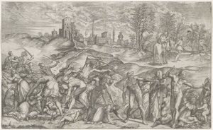 Massacre of the Innocents and the Flight into Egypt