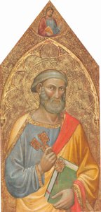 Saint Peter, with Saint James Major by Martino di Bartolomeo