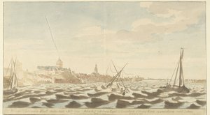 View of Nijmegen from the Waal