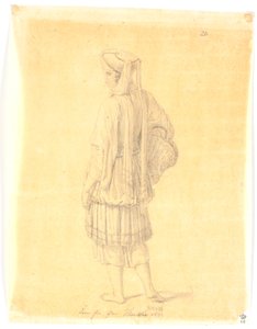 Woman from the Island of Thermia by Martinus Rørbye