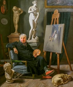 The Painter Christian August Lorentzen by Martinus Rorbye