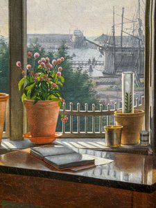 View from the Artist’s Window (detail)