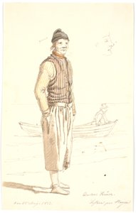 Anders Kruse. Fisherman at Skagen