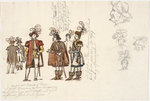 Costume Studies by Martinus Rørbye
