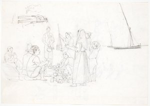 Studies of Folk Life by Martinus Rørbye